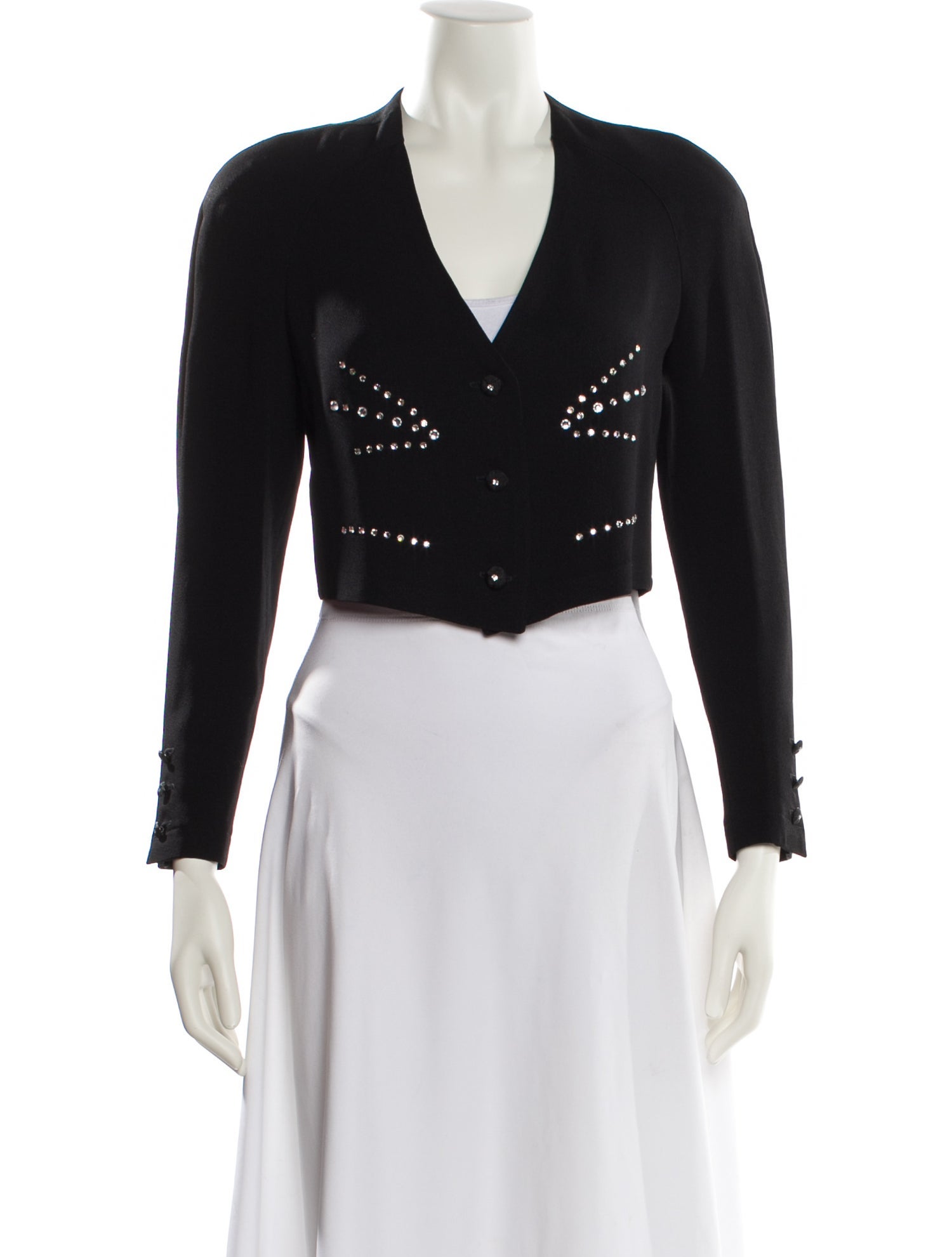 Sonia Rykiel Crystal Embellishments Skirt Set