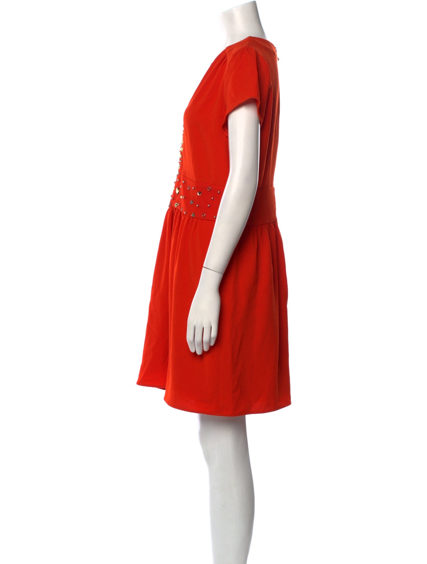 Sonia Rykiel V-Neck Mini Dress