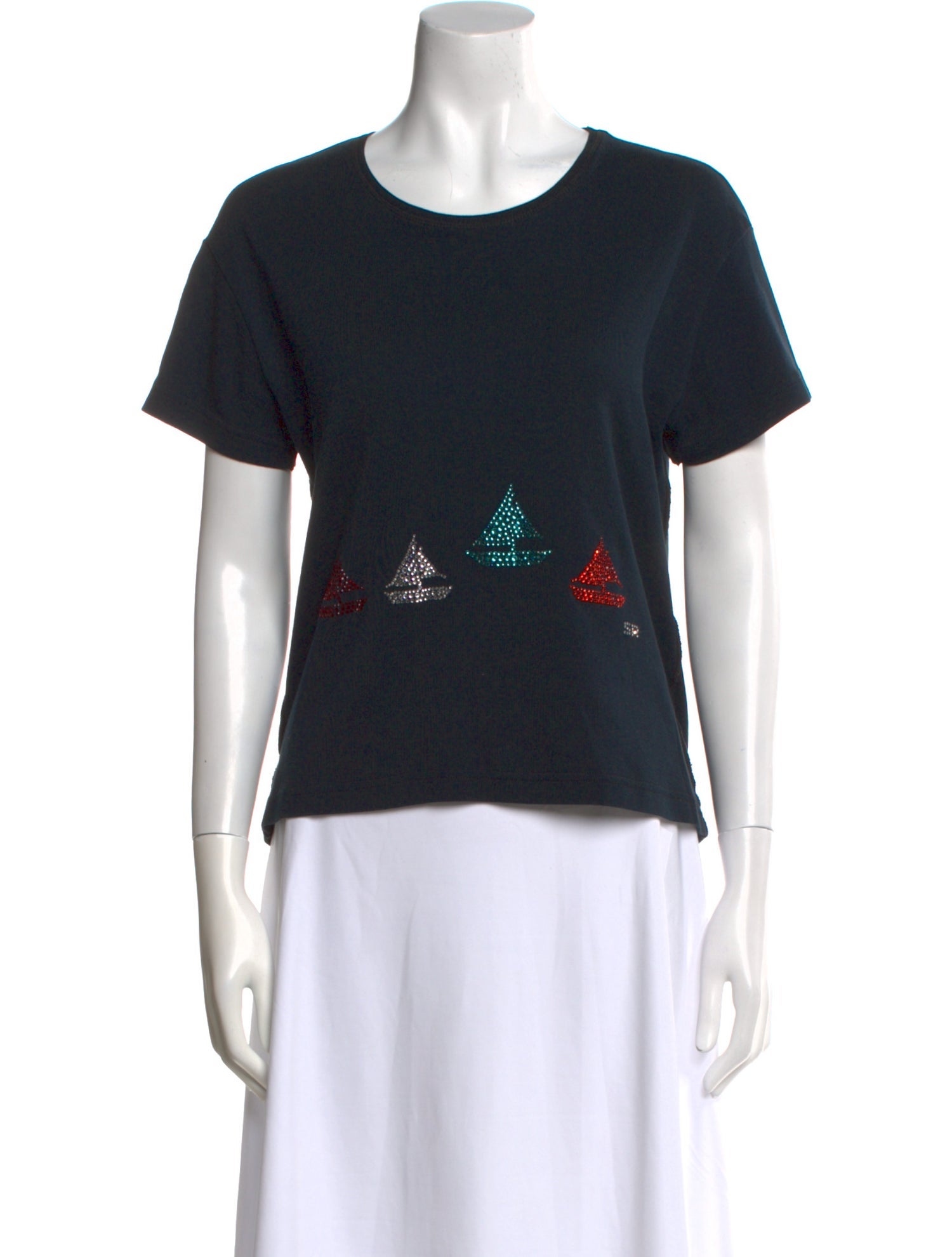 Sonia Rykiel Graphic Print Crew Neck T-Shirt