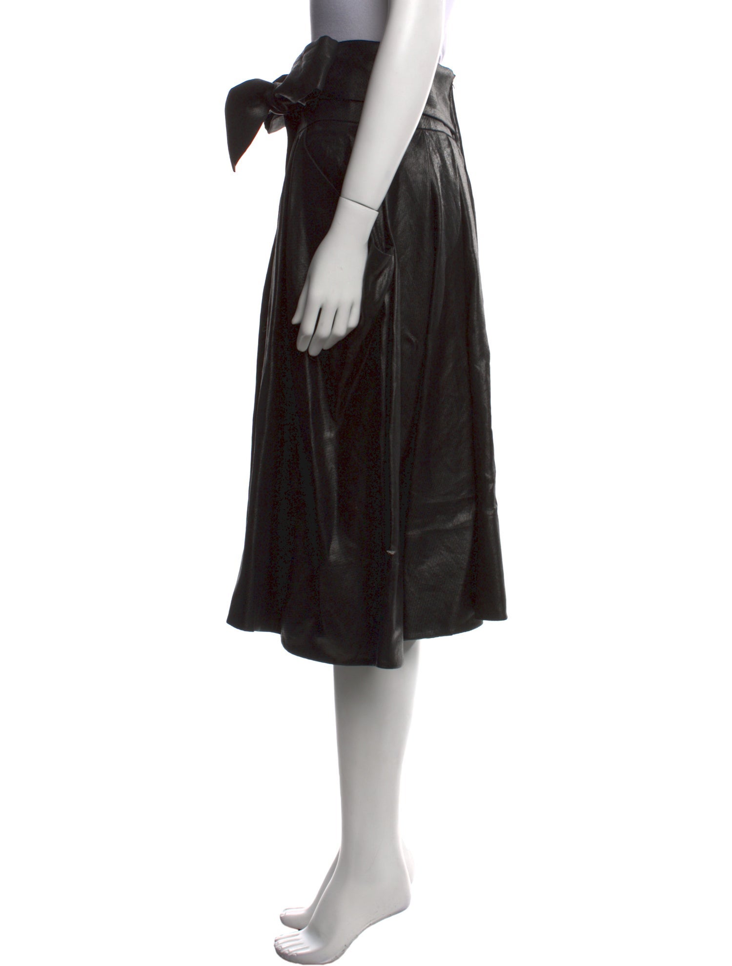 Sonia Rykiel Linen Knee-Length Skirt