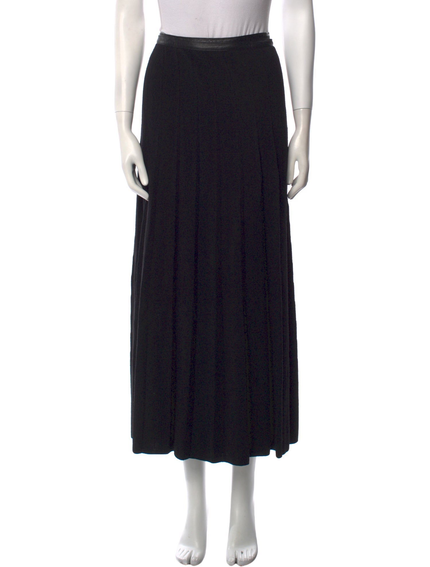 Sonia Rykiel Virgin Wool Long Skirt