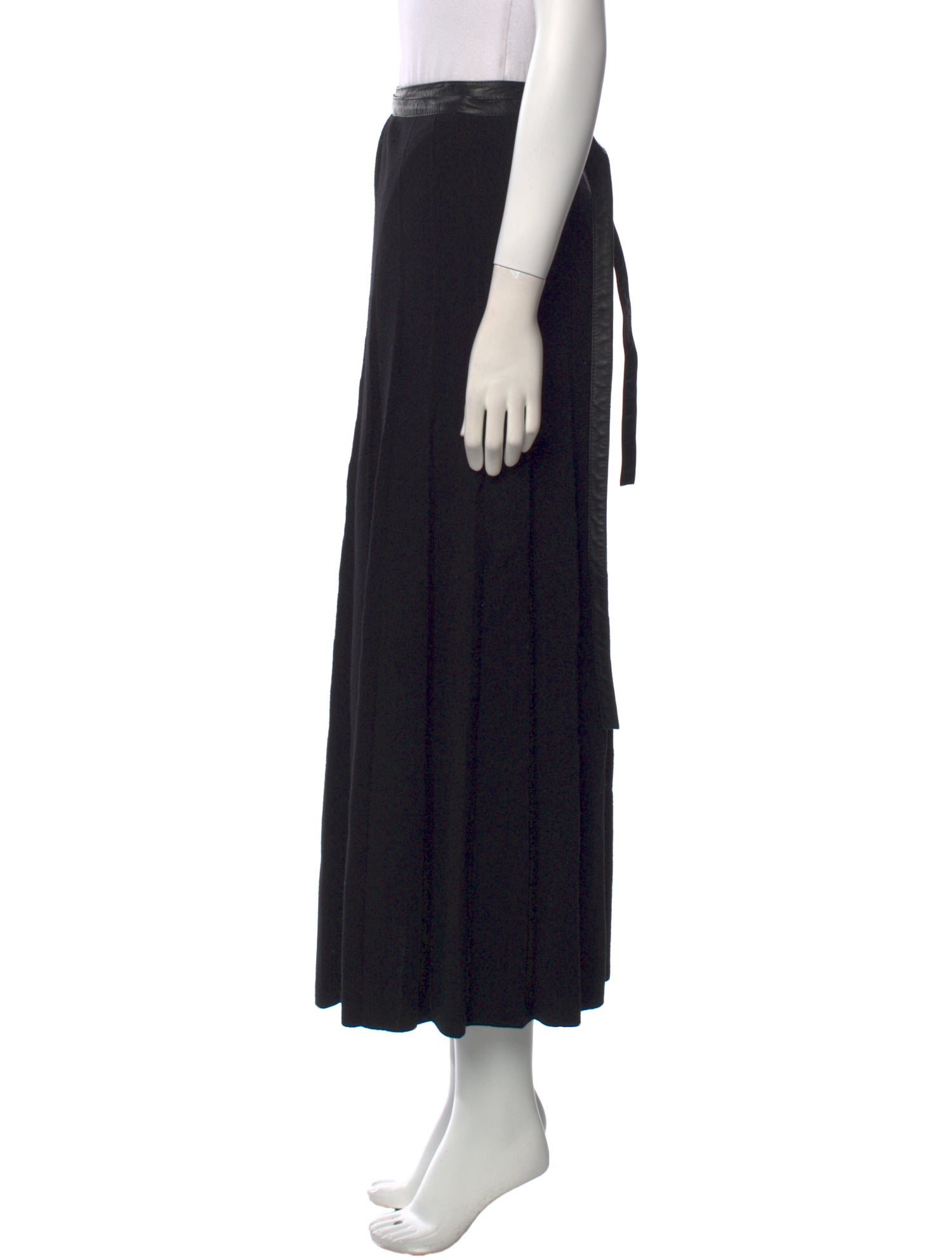 Sonia Rykiel Virgin Wool Long Skirt