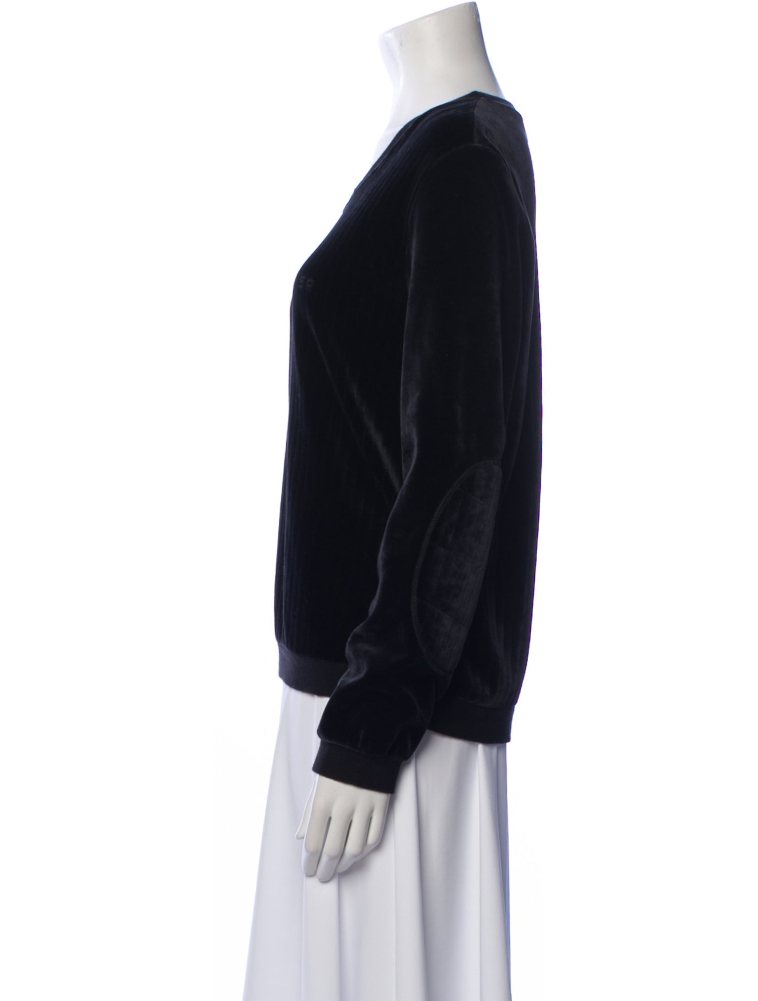 Sonia Rykiel Scoop Neck Long Sleeve Sweatshirt