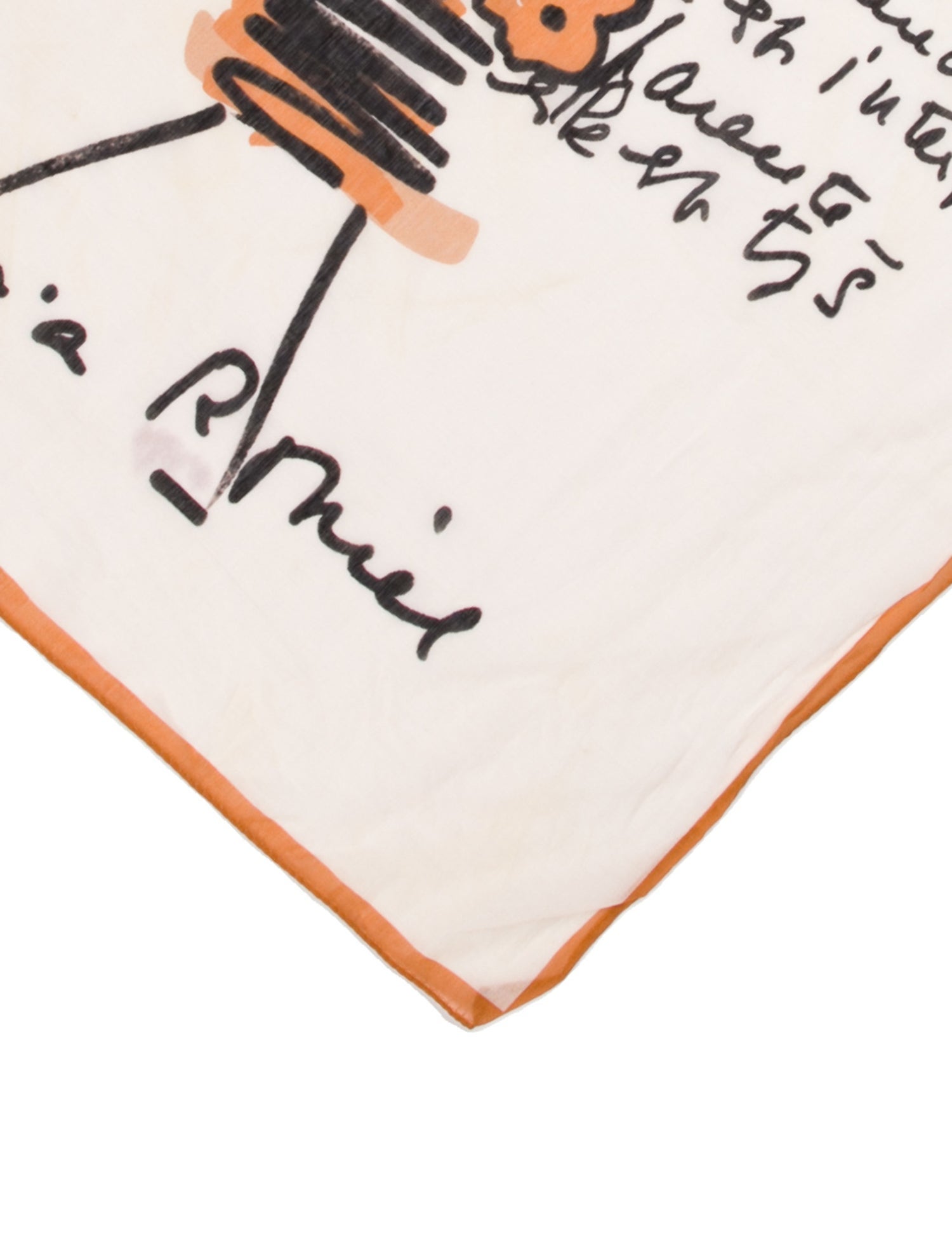 Sonia Rykiel Glitter Printed Scarf