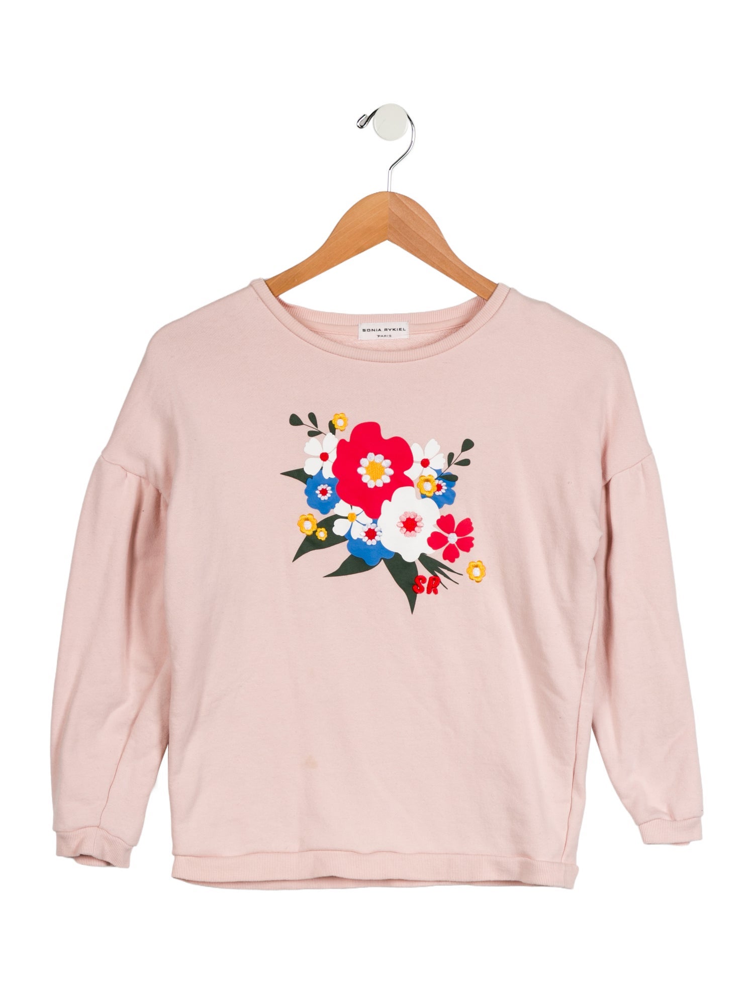 Sonia Rykiel Girls' Floral Graphic Sweatshirt