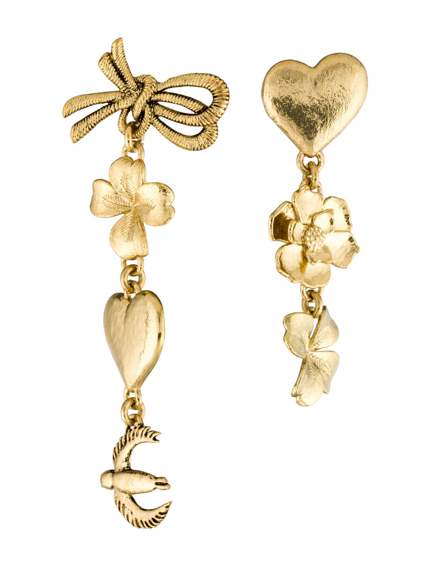 Sonia Rykiel Mismatched Drop Earrings