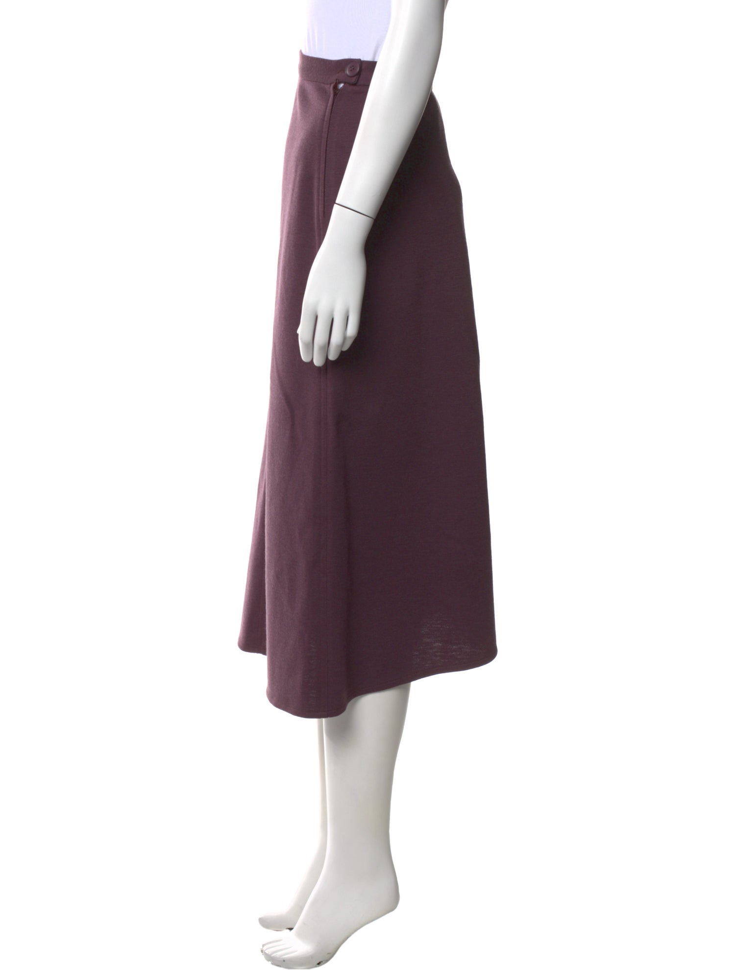 Sonia Rykiel Wool Midi Length Skirt