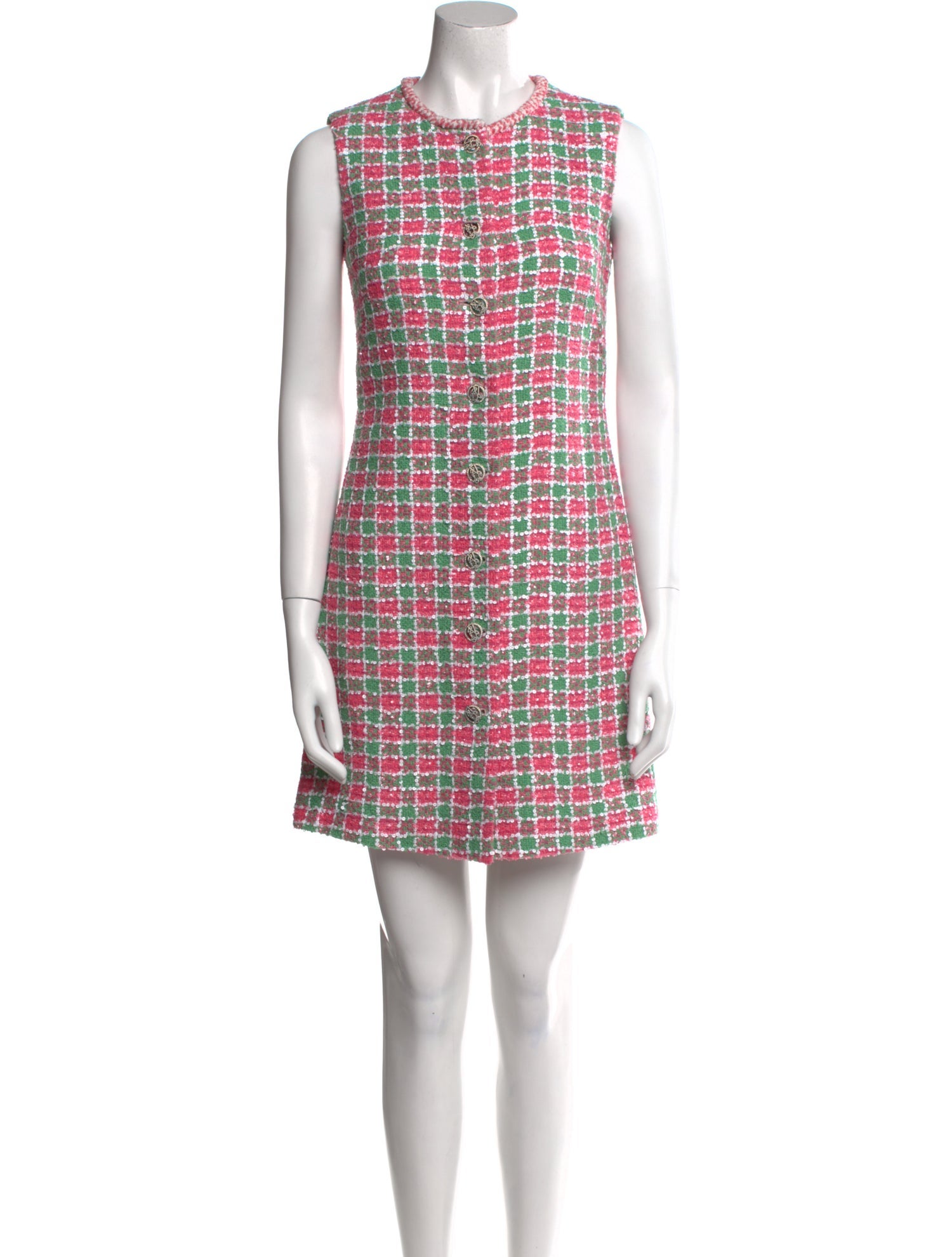 SOONIL Printed Mini Dress