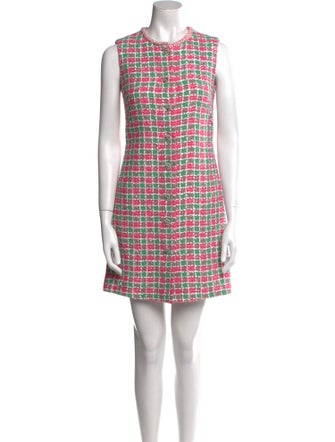 SOONIL Printed Mini Dress