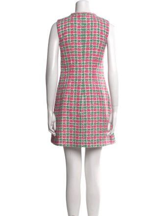 SOONIL Printed Mini Dress