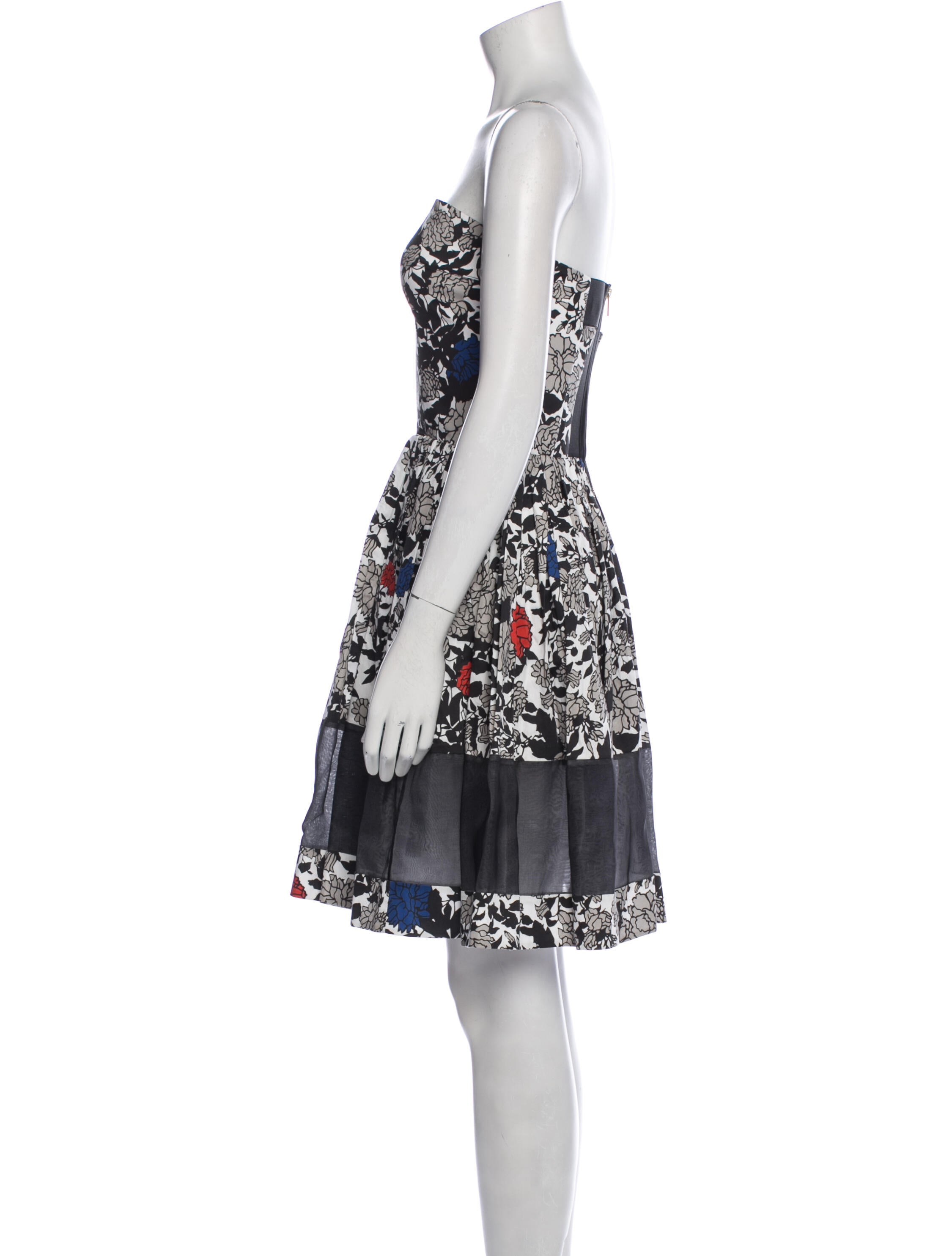 Sophie Theallet Printed Mini Dress