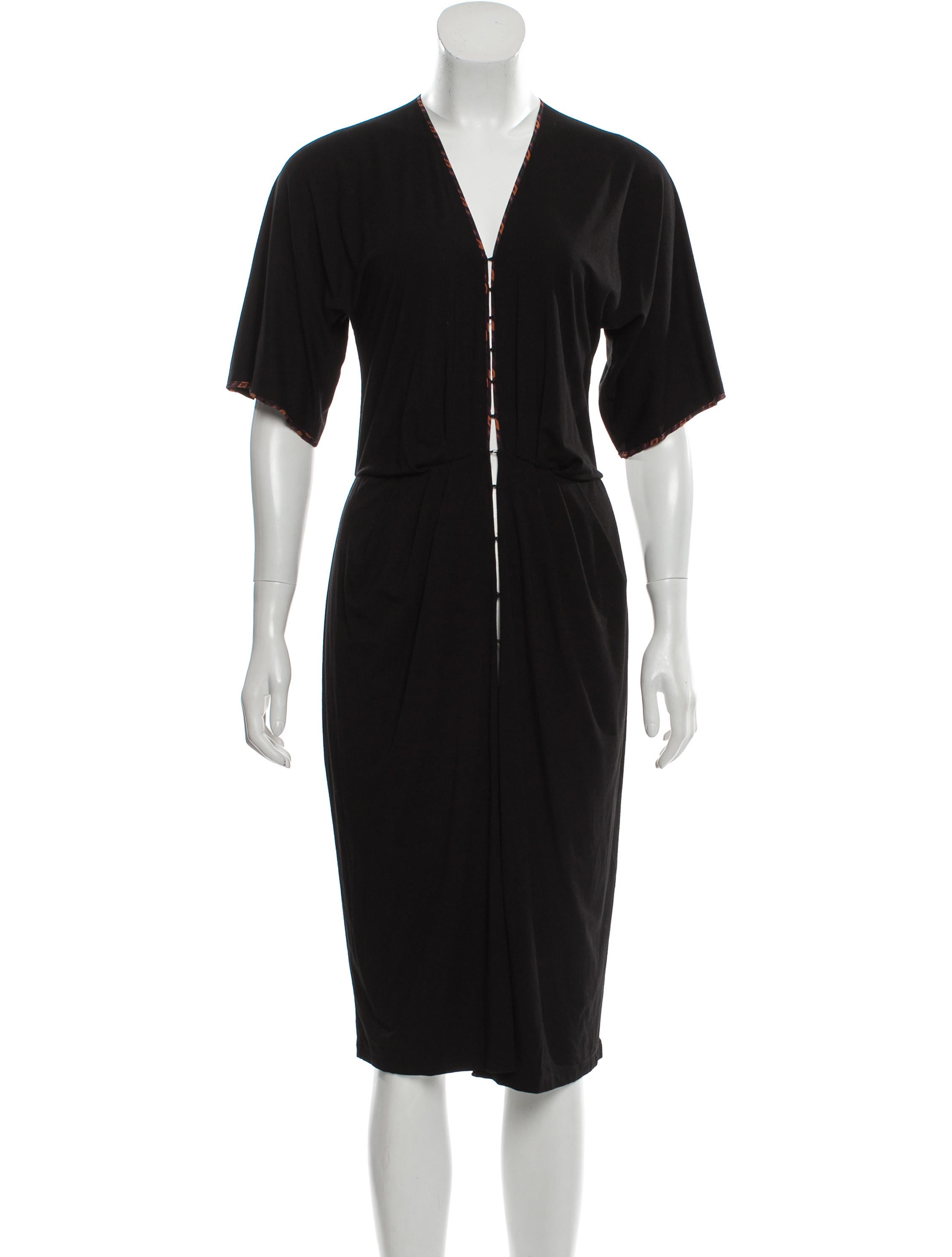 Sophie Theallet Knee-Length Short Sleeve Dress