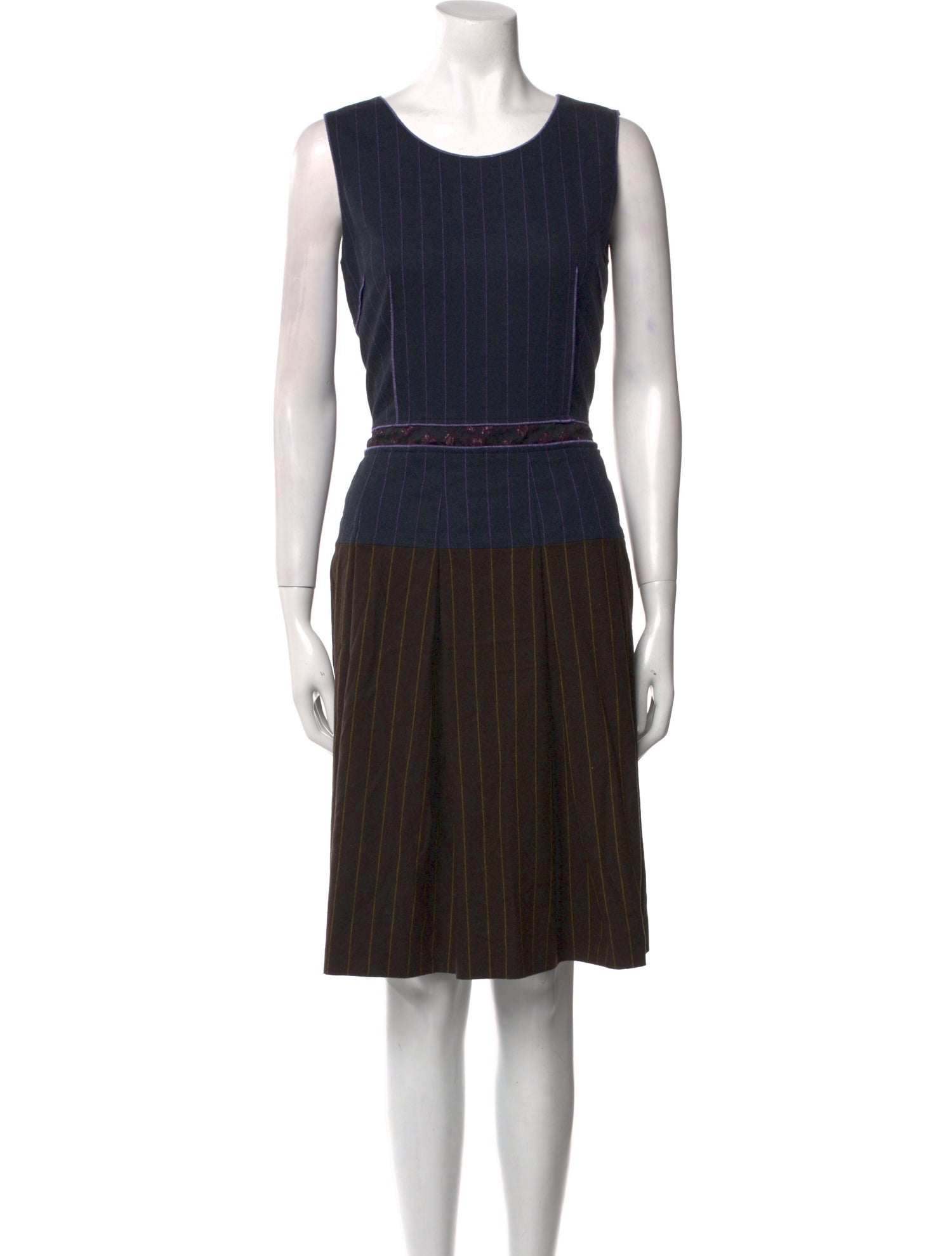 Sophie Theallet Wool Knee-Length Dress