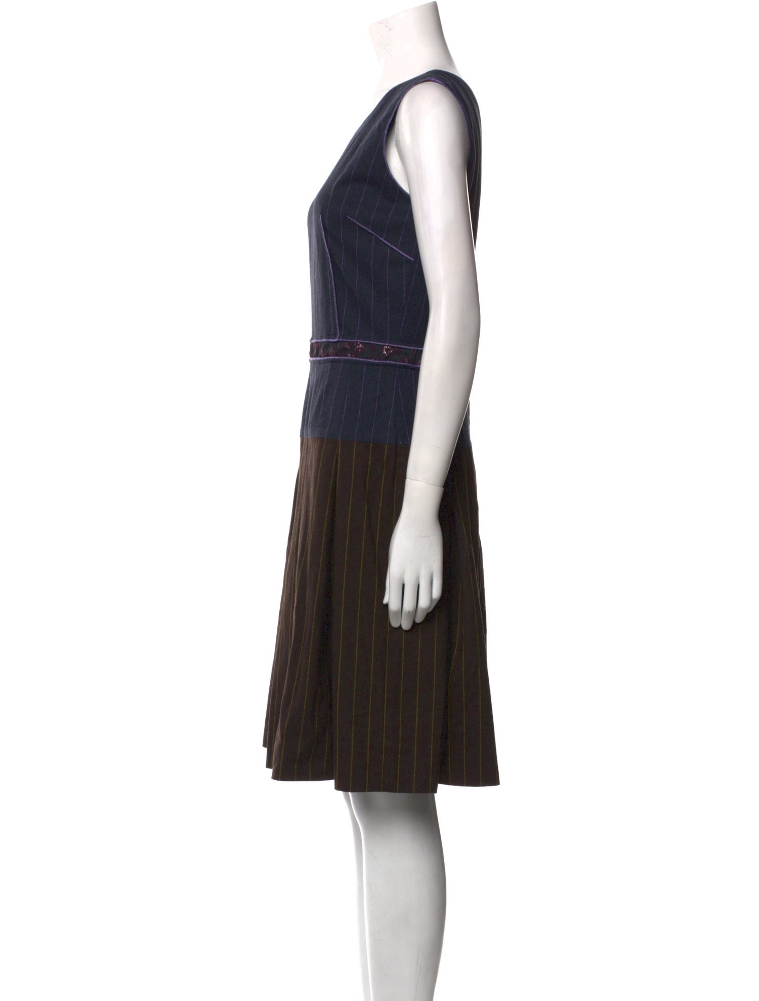 Sophie Theallet Wool Knee-Length Dress