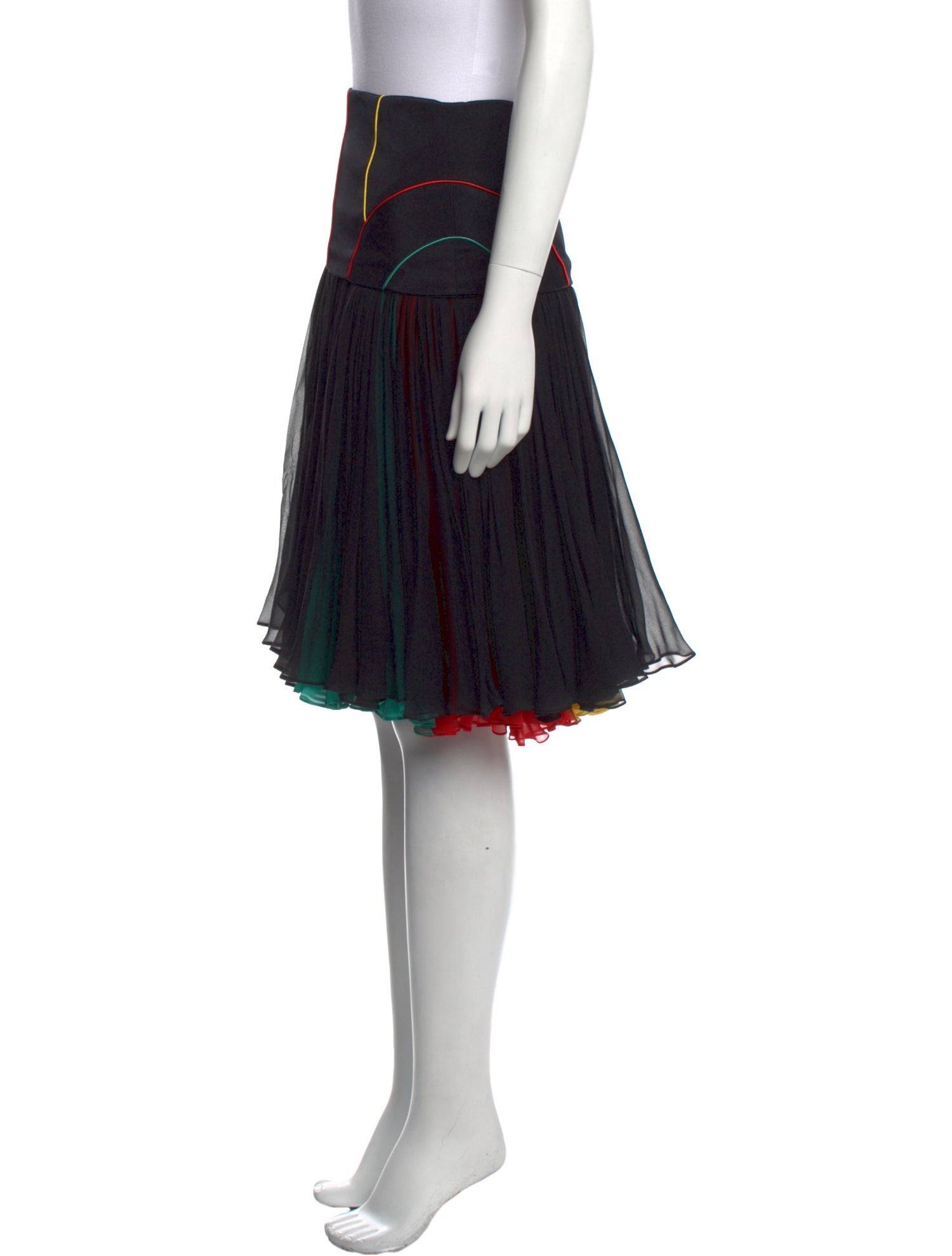 Sophie Theallet Silk Knee-Length Skirt