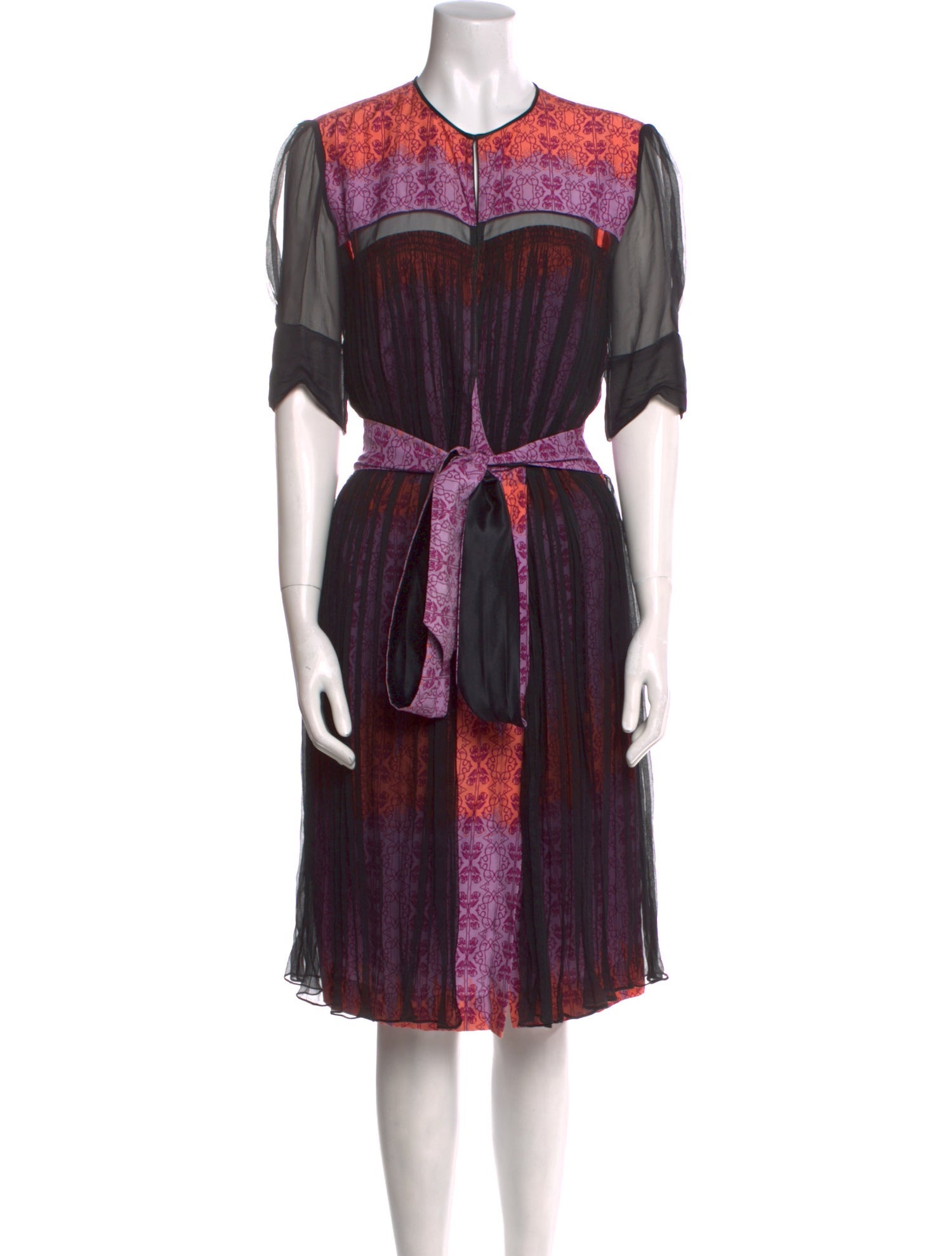 Sophie Theallet Printed Midi Length Dress