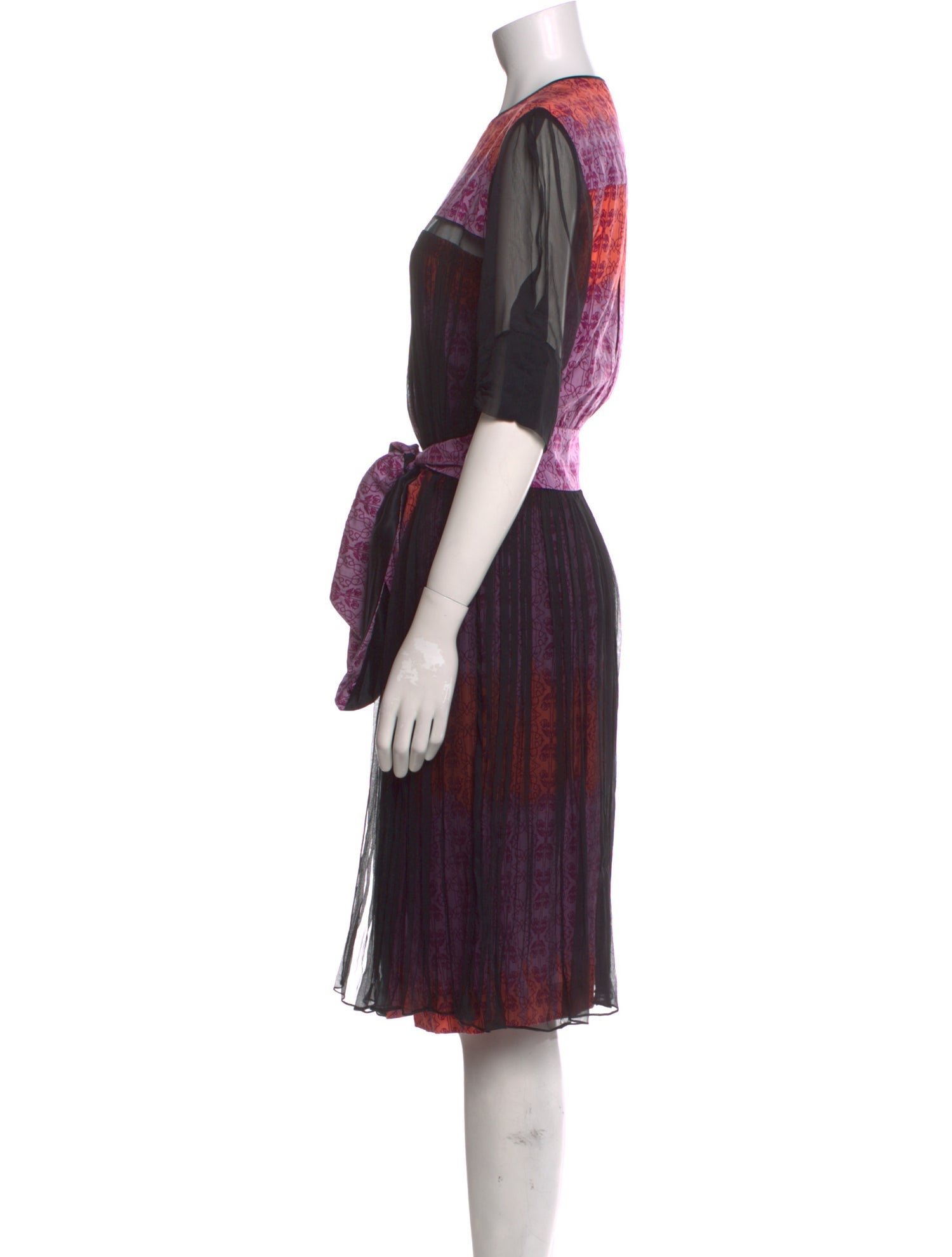 Sophie Theallet Printed Midi Length Dress