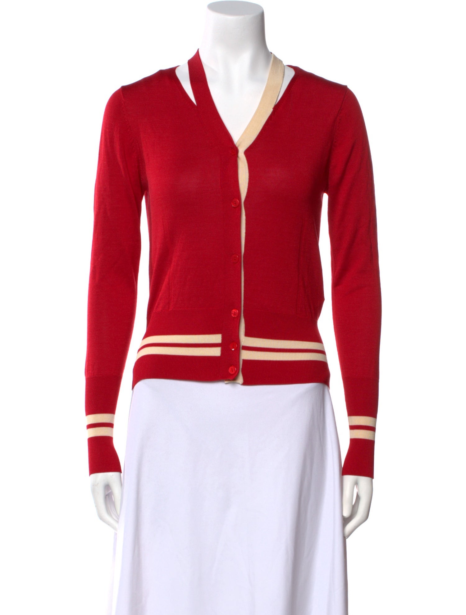 Sophie Theallet Silk Striped Sweater