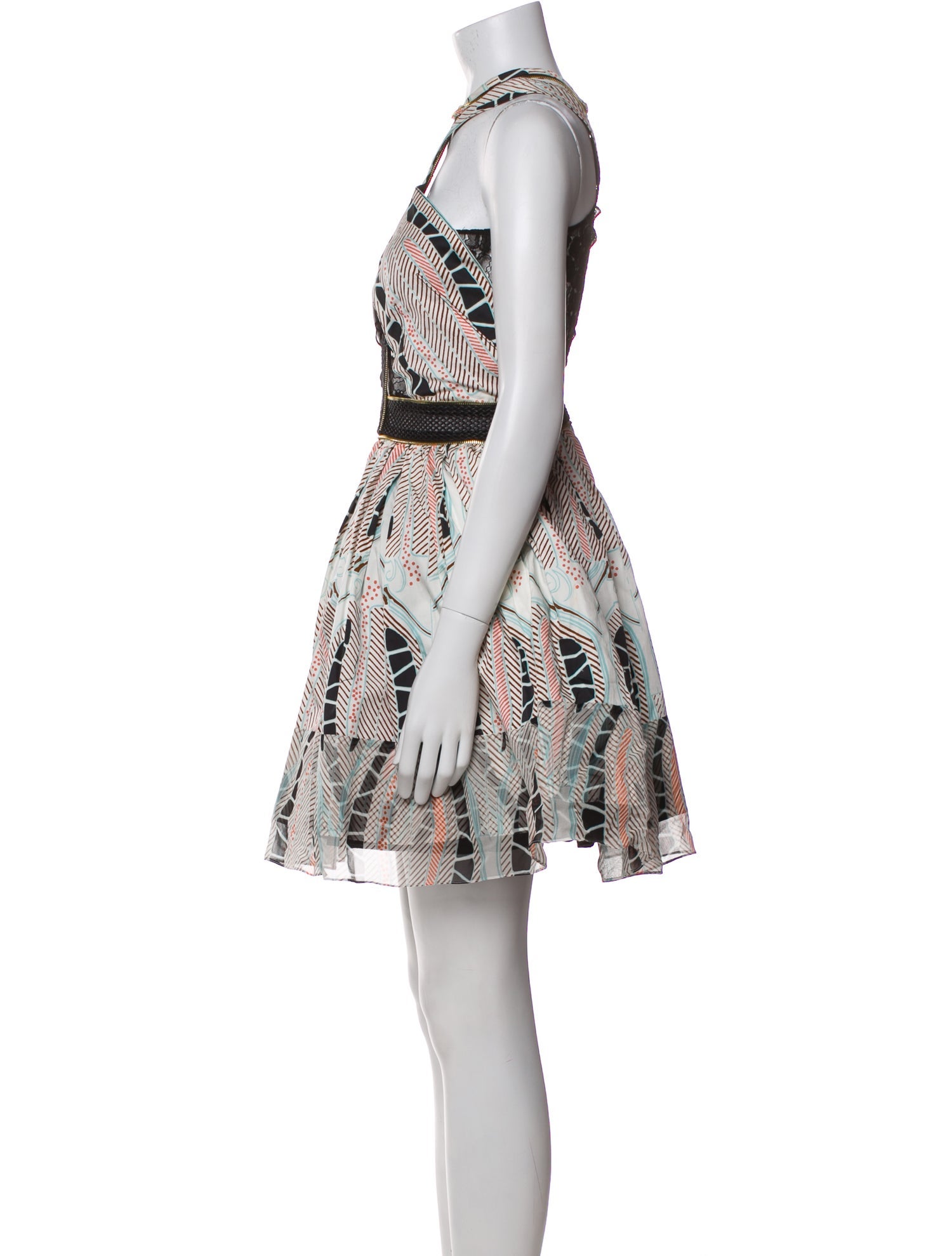 Sophie Theallet Printed Mini Dress