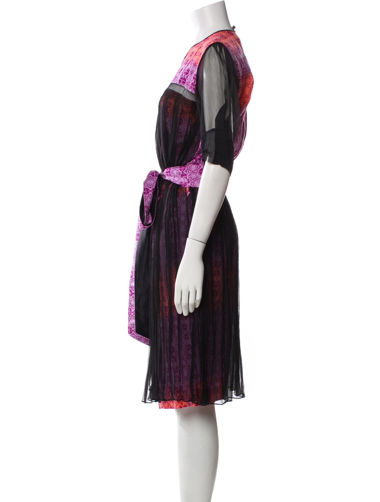 Sophie Theallet Printed Midi Length Dress