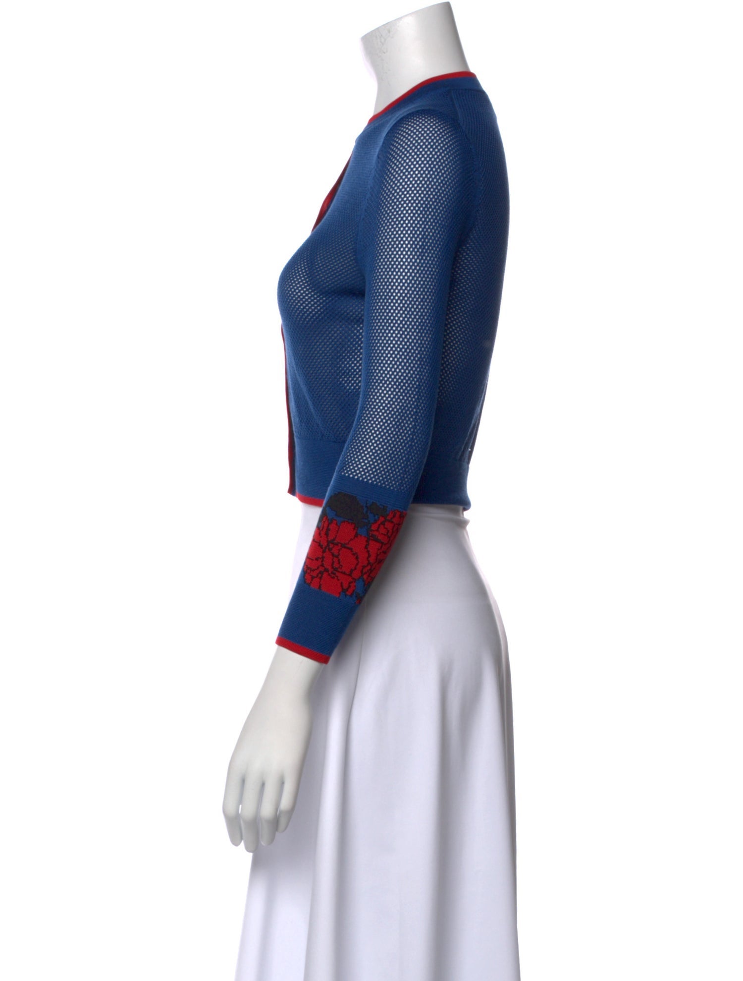 Sophie Theallet Printed Crew Neck Sweater