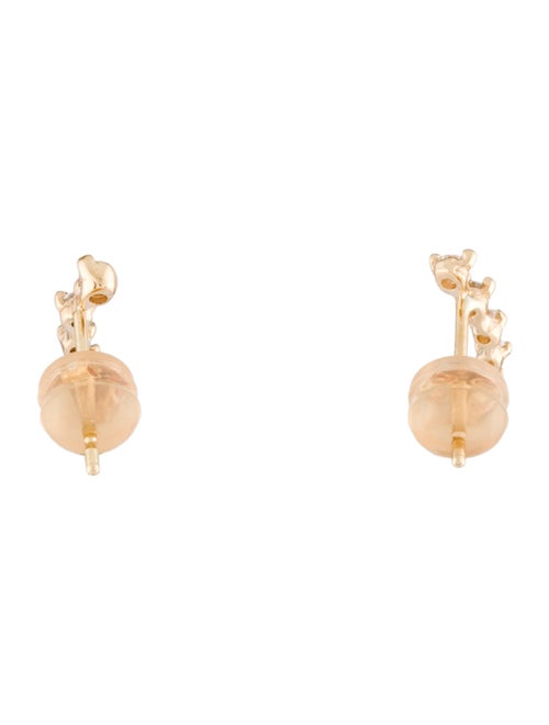 Sophie Ratner 14K Diamond Swell Stud Earrings