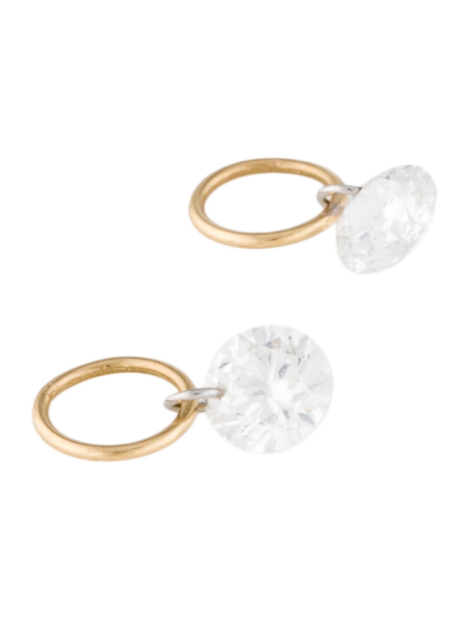 Sophie Ratner Lab-Grown Diamond Small Pierced Charm