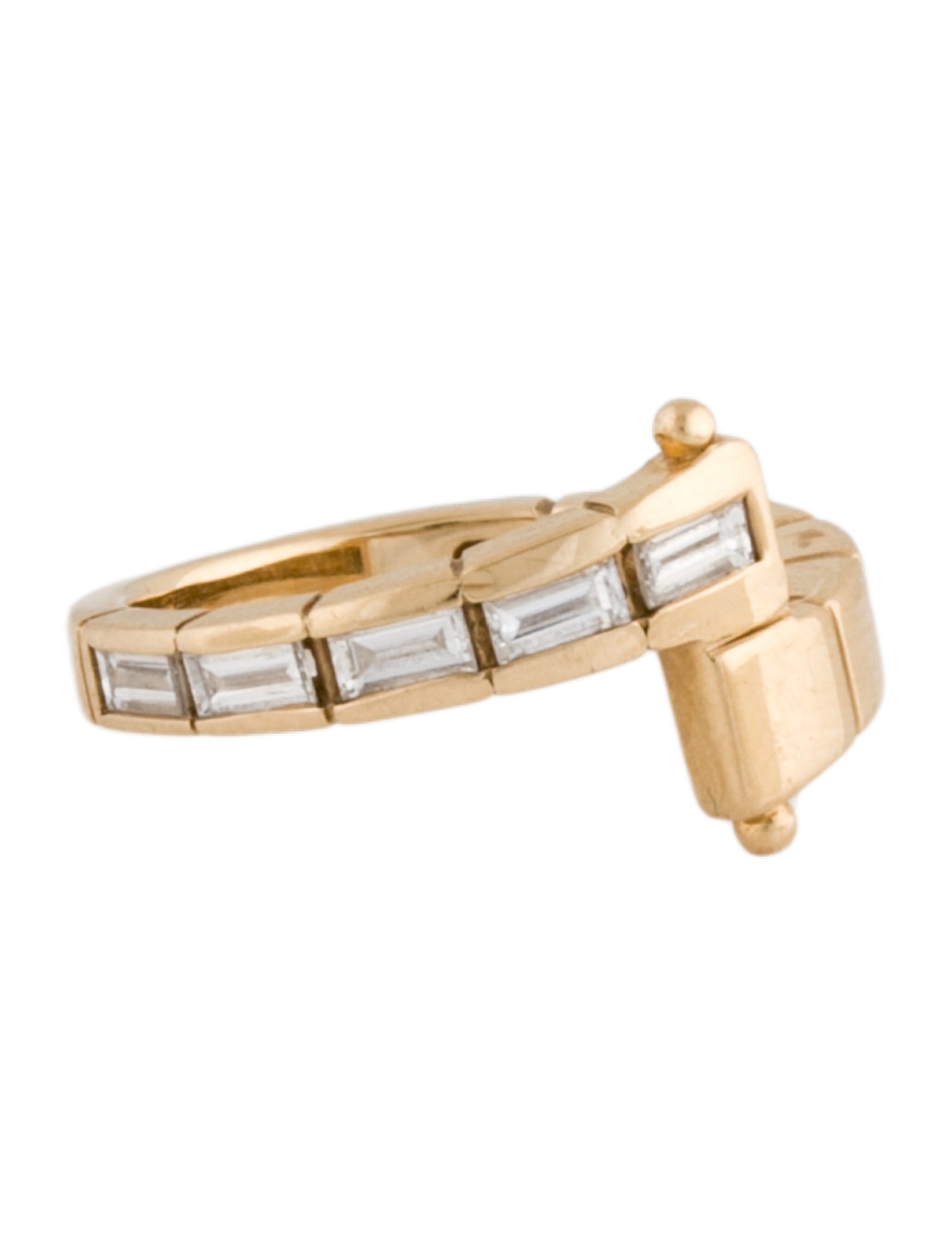 Sophie Ratner 14K Lab-Grown Diamond Stacked Ring