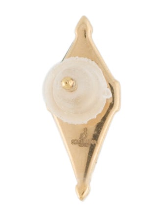 Sorellina 18K Synthetic Quartz, Onyx & Diamond Pietra Single Stud Earring