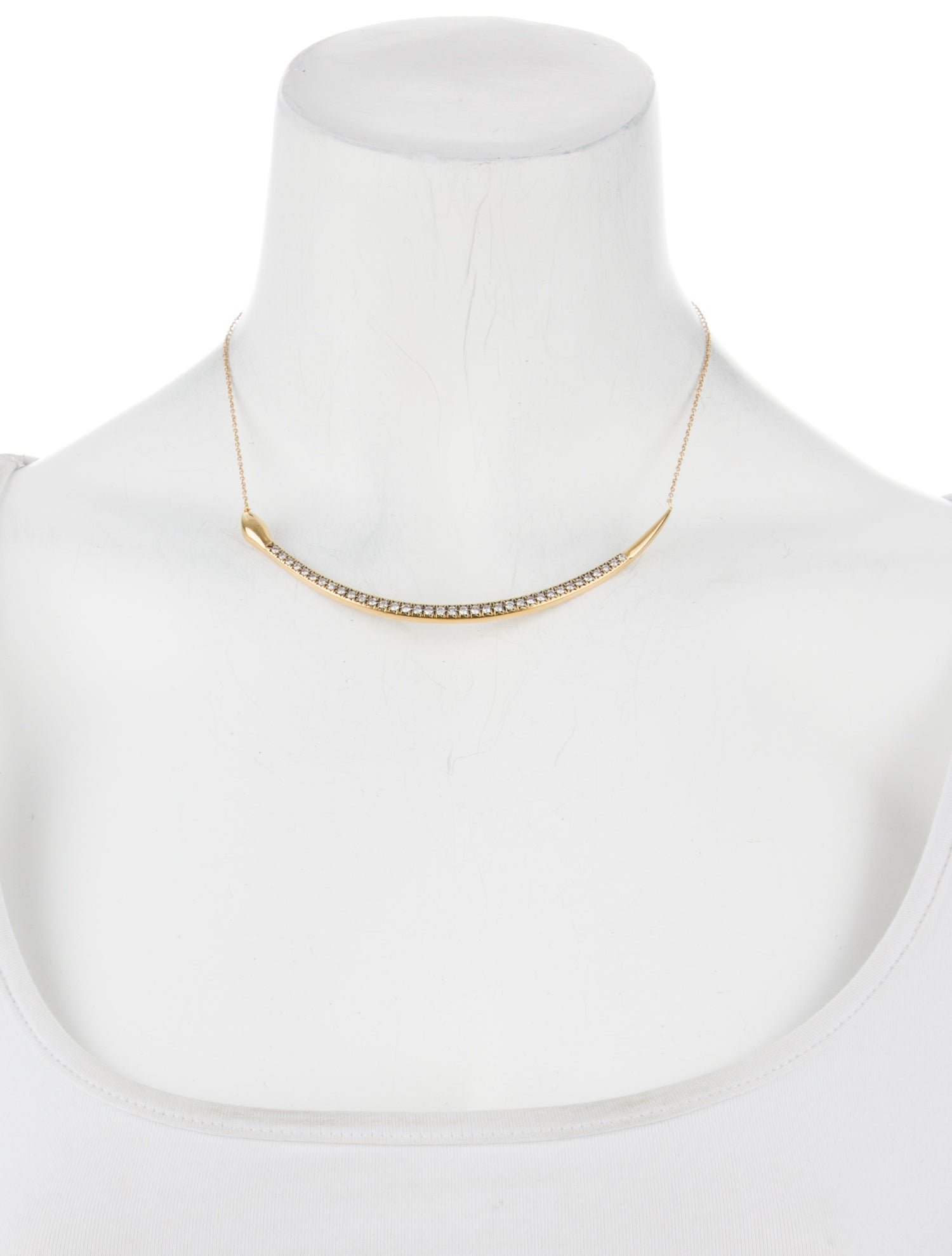 Sorellina 18K 1.10ctw Diamond Victoria Serpent Collar Necklace