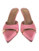 Malone Souliers Satin Mules