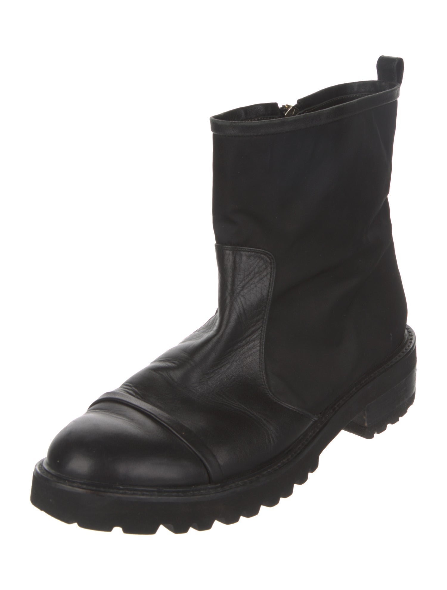 Malone Souliers Leather Combat Boots