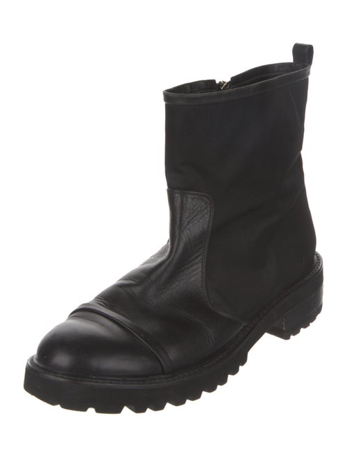 Malone Souliers Leather Combat Boots