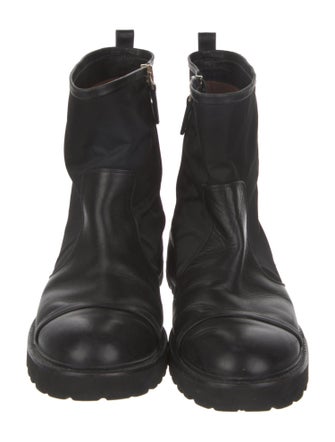 Malone Souliers Leather Combat Boots