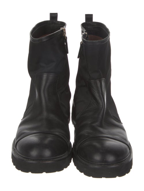 Malone Souliers Leather Combat Boots