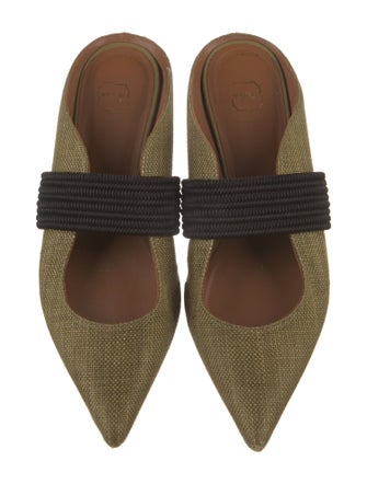 Malone Souliers Rattan Mules