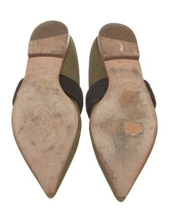 Malone Souliers Rattan Mules