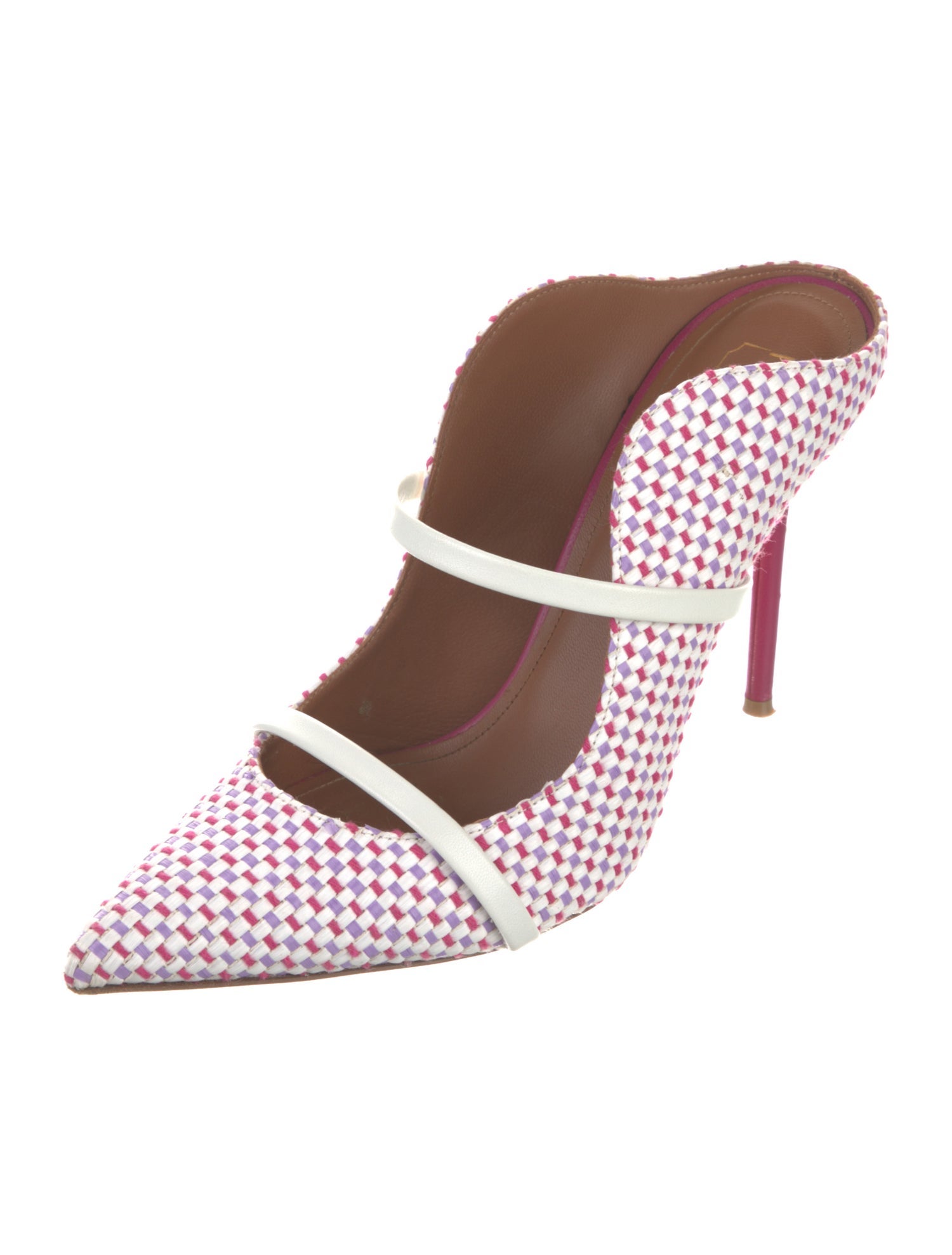 Malone Souliers By Ray Luwolt Patterned Mules