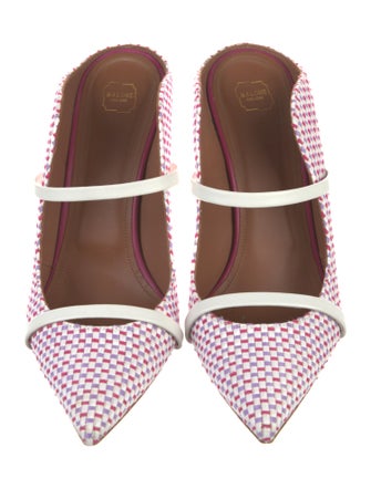 Malone Souliers By Ray Luwolt Patterned Mules
