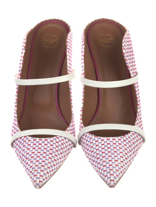 Malone Souliers By Ray Luwolt Patterned Mules