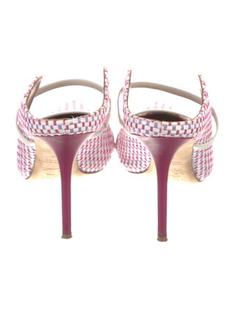 Malone Souliers By Ray Luwolt Patterned Mules
