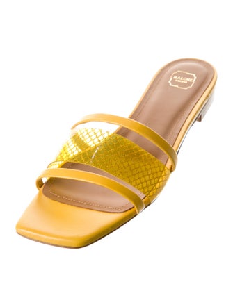 Malone Souliers Leather Slides