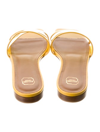 Malone Souliers Leather Slides