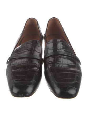 Malone Souliers Embossed Leather Loafers
