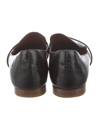 Malone Souliers Embossed Leather Loafers