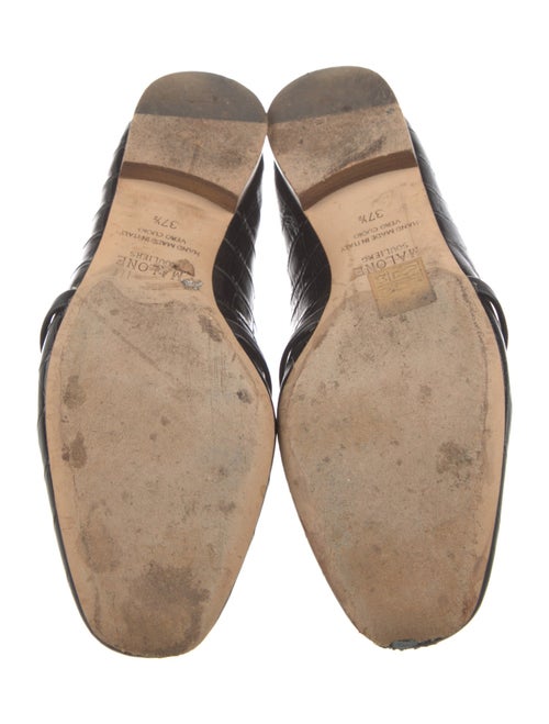 Malone Souliers Embossed Leather Loafers