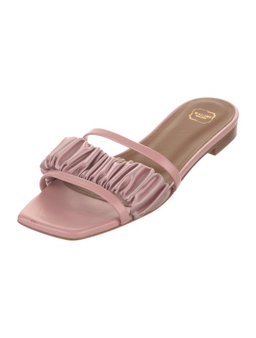 Malone Souliers Satin Printed Slides