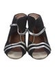 Malone Souliers Suede Printed Slides