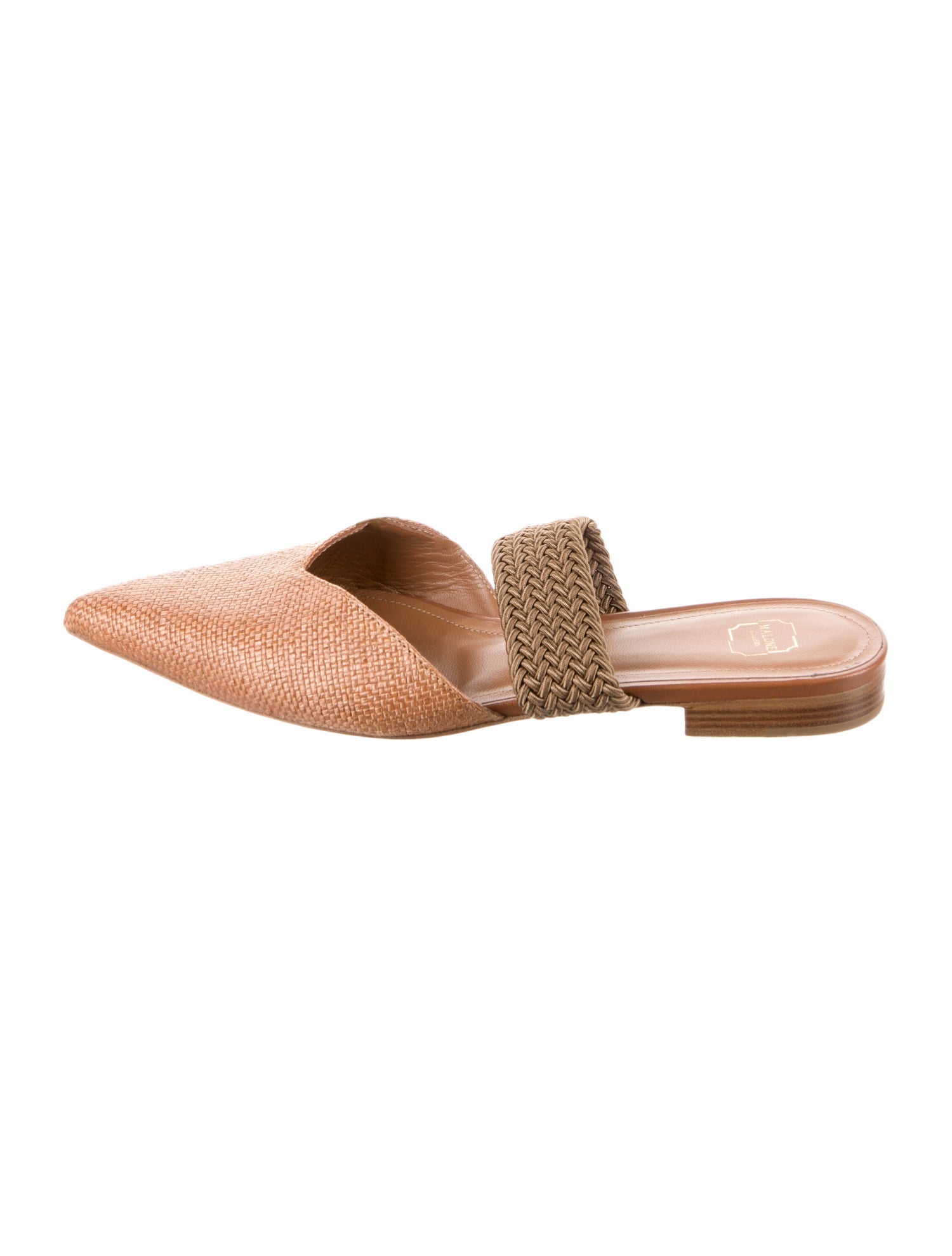Malone Souliers Rattan Mules