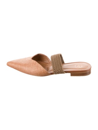 Malone Souliers Rattan Mules